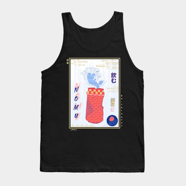 Nomu Can Ukiyo-e Tank Top by Wimido